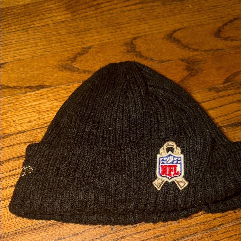 NFL Dallas Cowboys Navy Blue Beanie with Star Embroidery SIZE OS - Picture 3 of 5